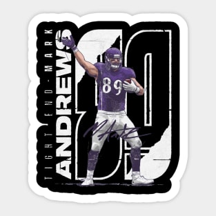 Mark Andrews Baltimore Stretch Sticker